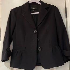 Talbots super cute lined black jacket. Size 4
